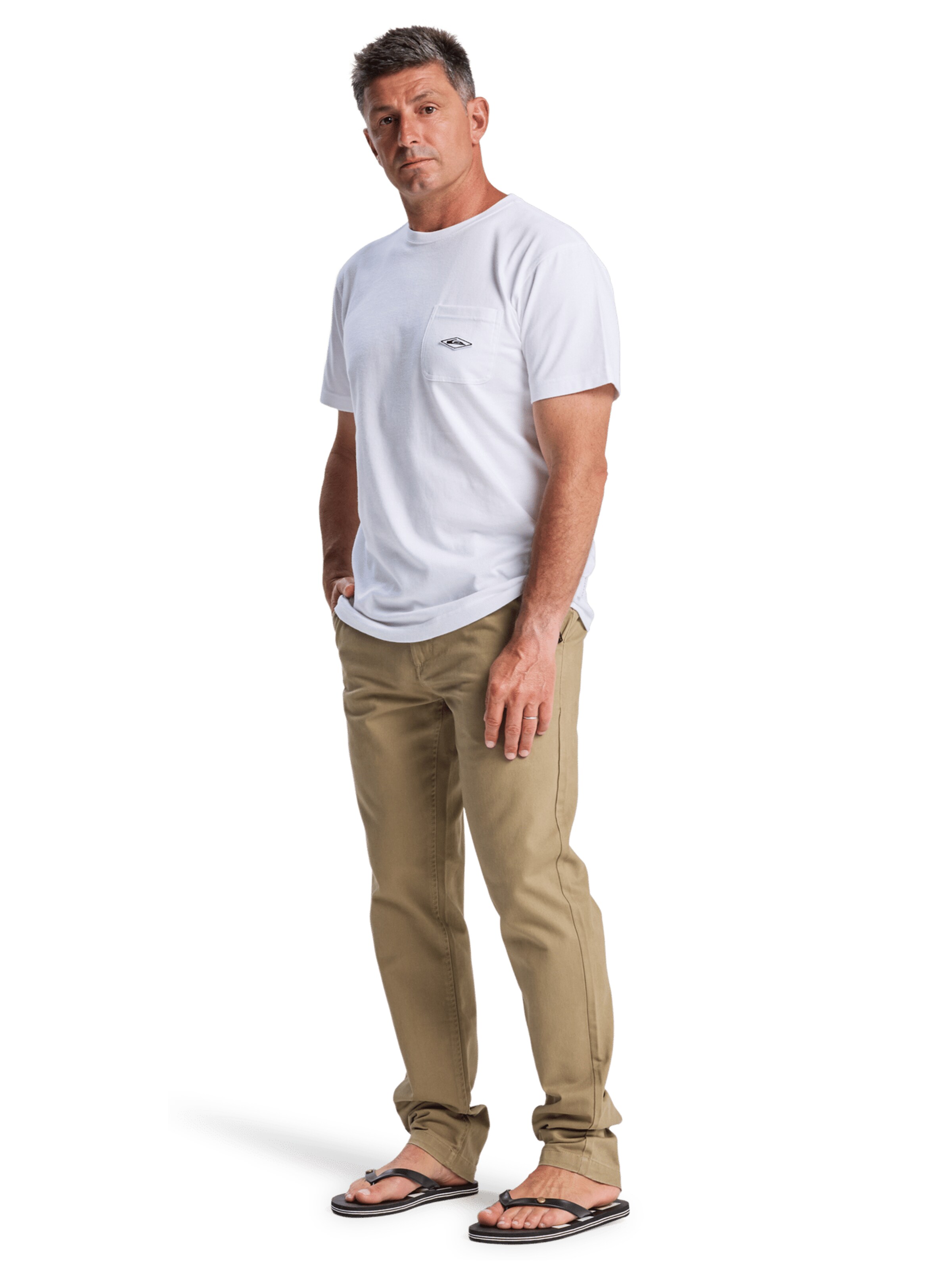 QUIKSILVER Shirt 'Diamond' in White