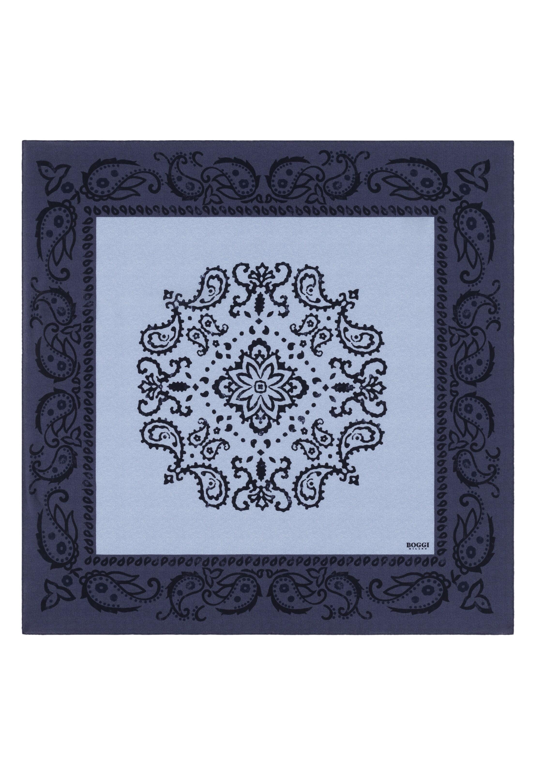 Boggi Milano Shawl in One Size in Blue, Item view