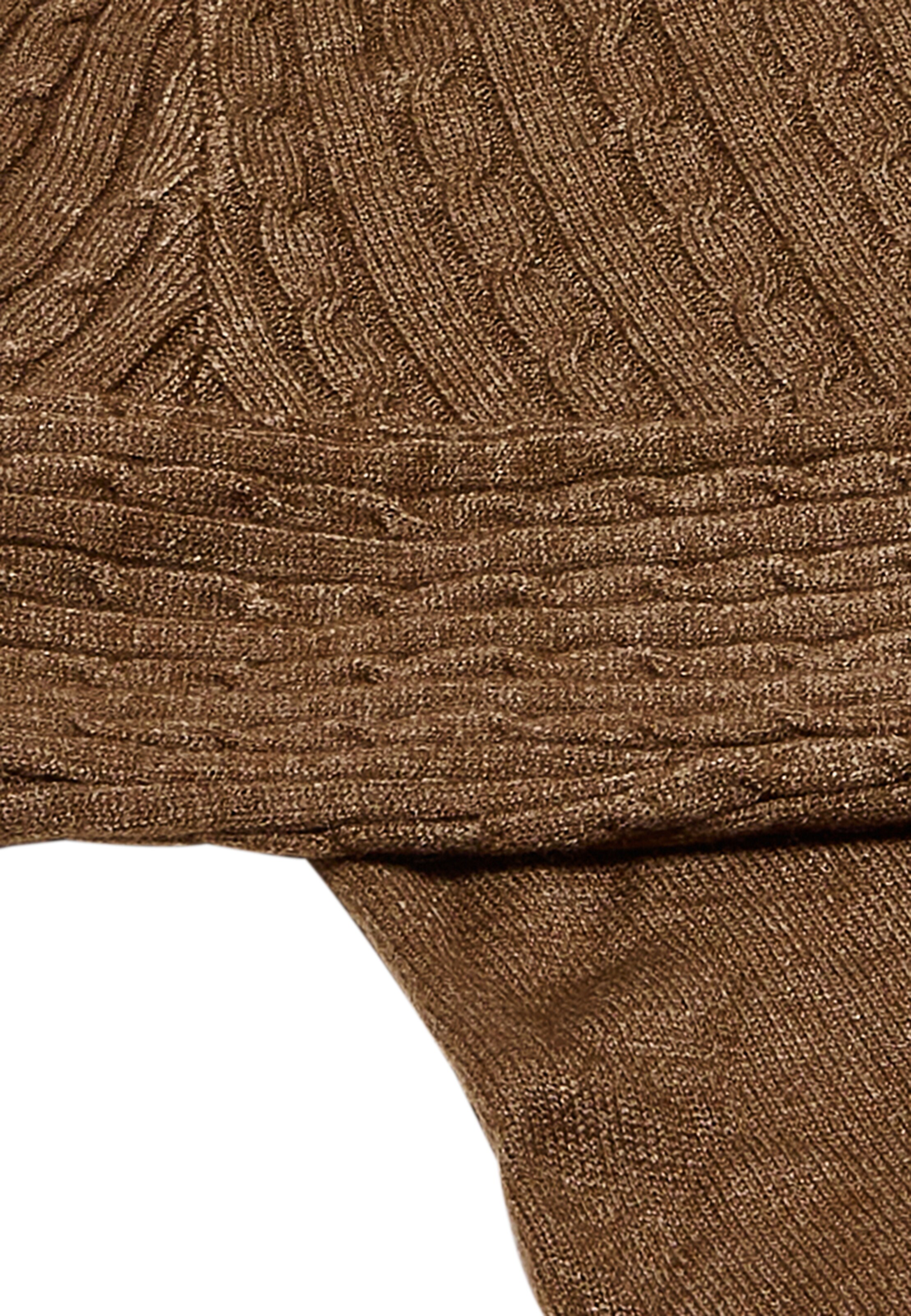 Jalene Strickkleid in Braun