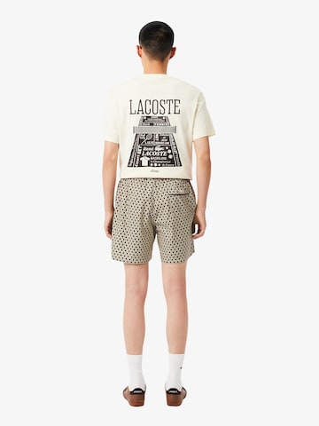 Loosefit Pantalon LACOSTE en beige