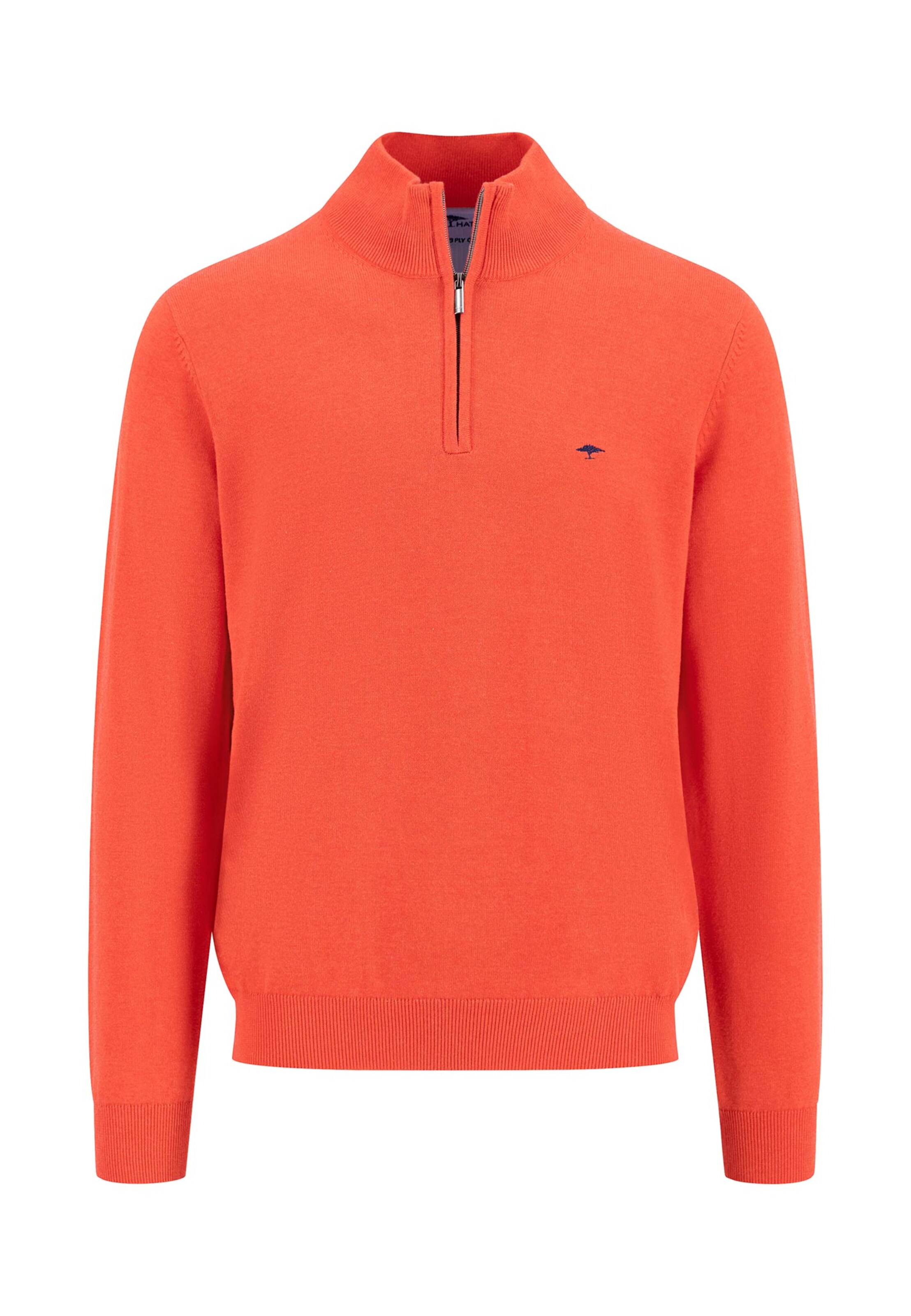 FYNCH-HATTON Troyer in Orange: Vorderseite