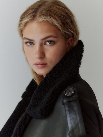 Next Jacke 'Aviator' in Schwarz