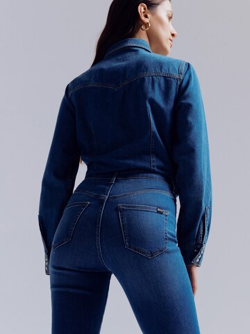 évasé Jean 'CLARA FLARE' BIG STAR en bleu