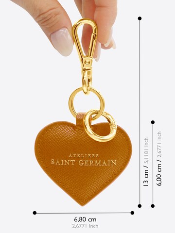 Portachiavi 'Paris Love' di Ateliers Saint Germain in marrone