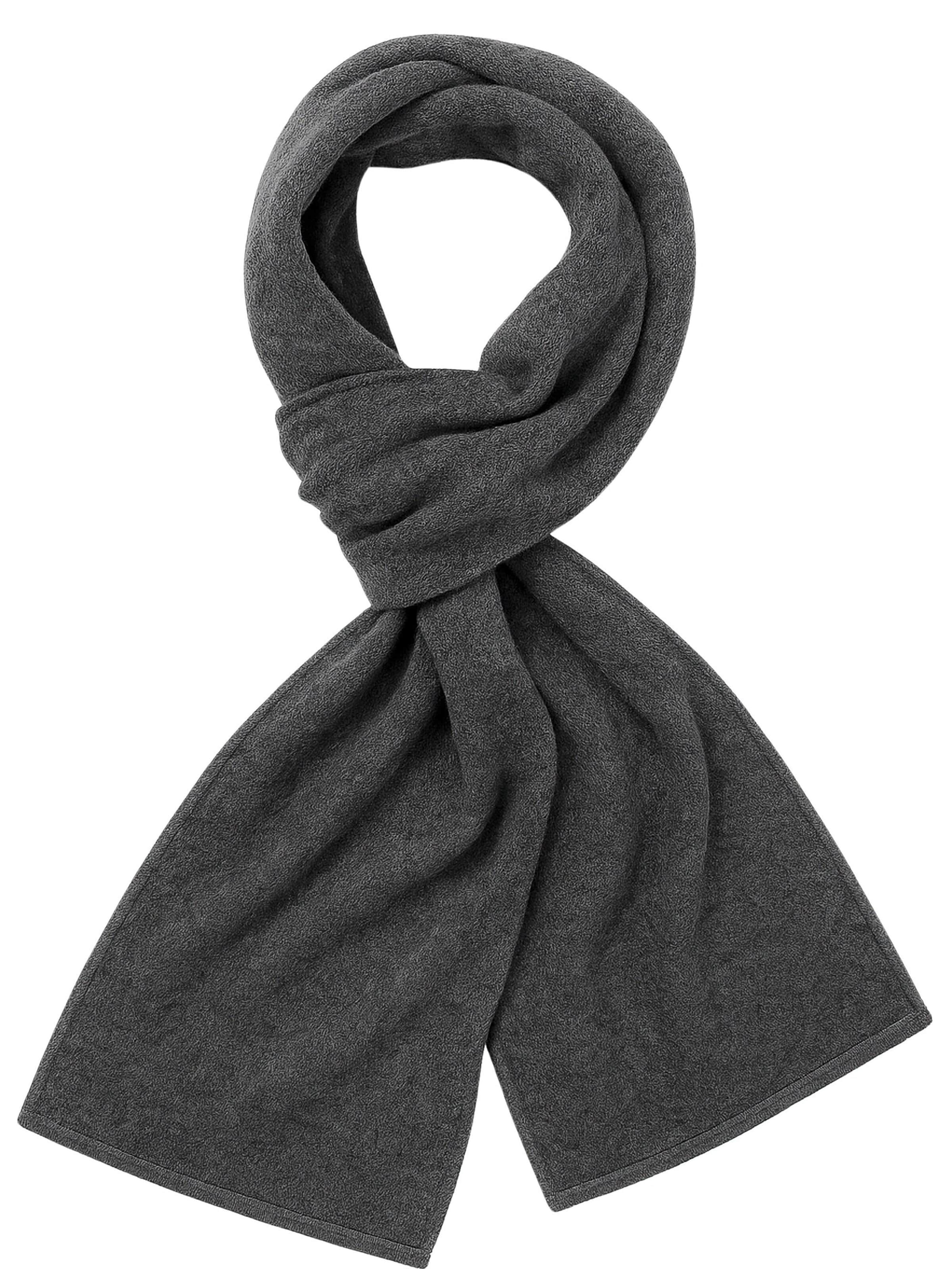 COLLEZIONE ALESSANDRO Scarf 'Luxus' in Grey: front