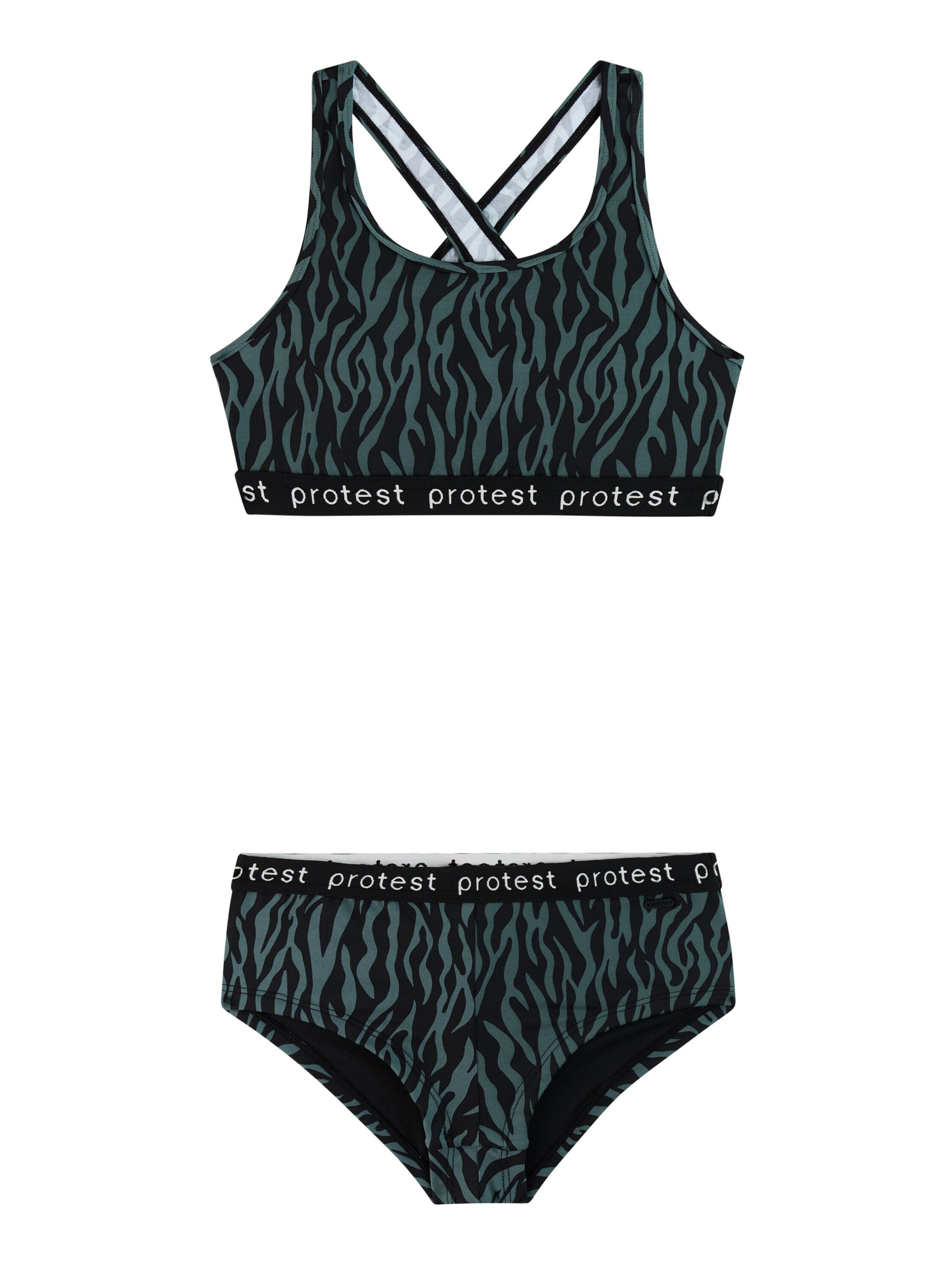 PROTEST Bikini 'PRTMonicas JR'‌‌‌‌‌‌‌‌‌‌ in Grün: Vorderseite