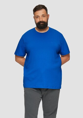 s.Oliver Shirt in Blauw: voorkant