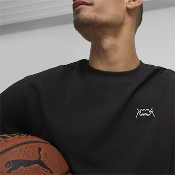 PUMA Performance Shirt 'Jaws EMB' in Black