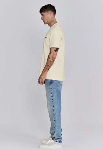 Maglietta di SikSilk in beige