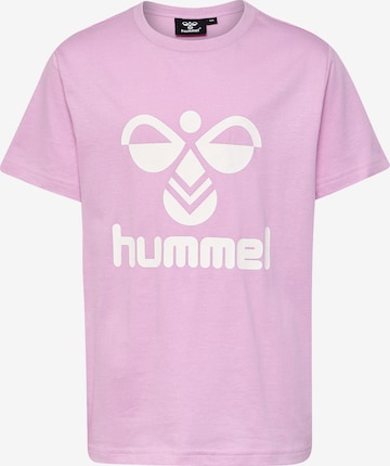 Hummel - Camiseta 'Tres' en rosa: frente