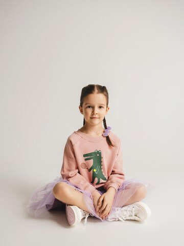 SATURNDAY Kleid 'Krokodil Tennis' in Lila