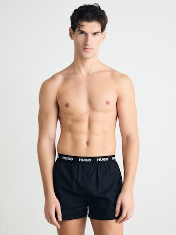 Boxers HUGO en bleu : devant