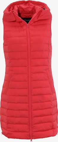 Aniston CASUAL Vest in Red: front