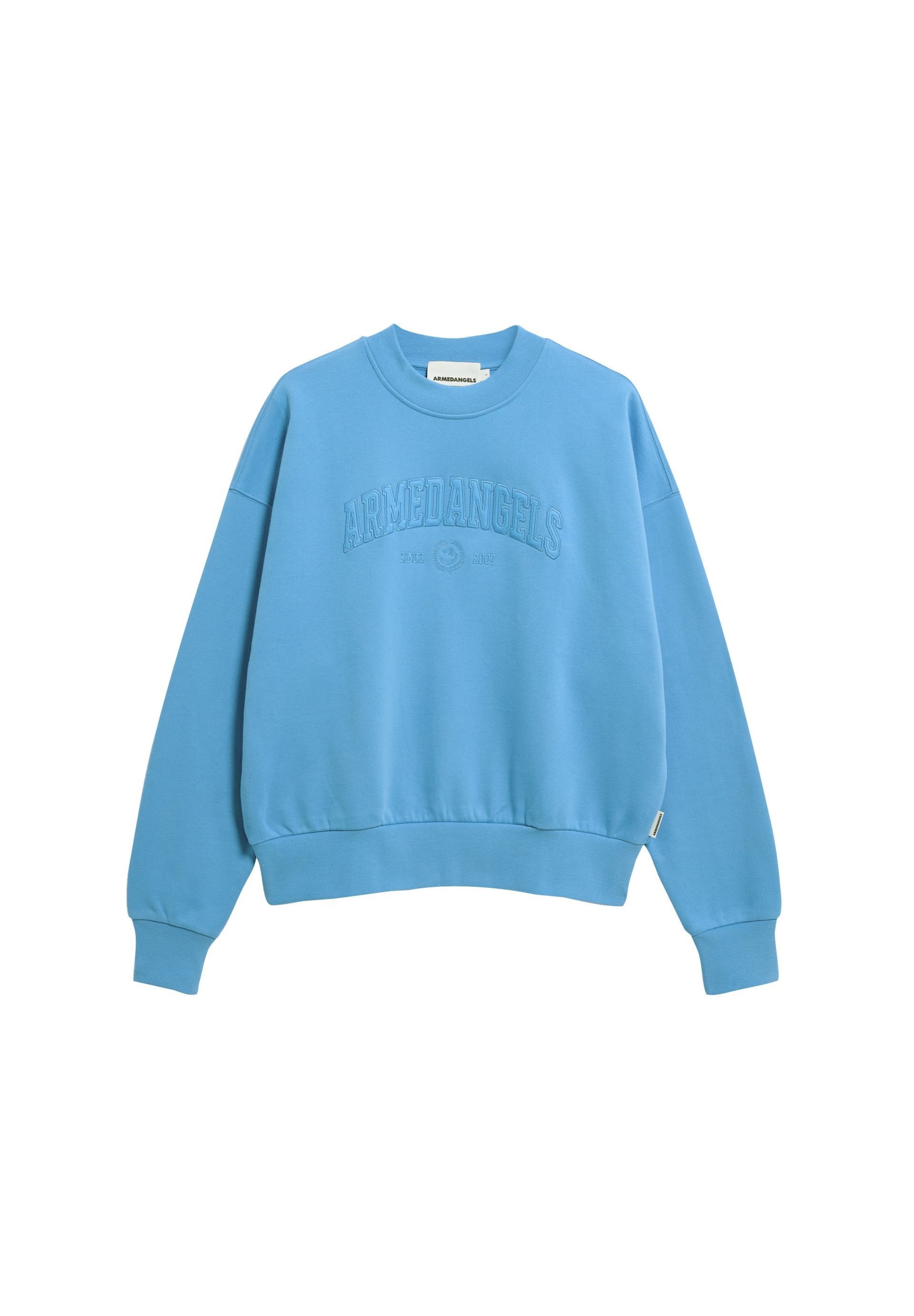 ARMEDANGELS Sweatshirt ALIZAA COLLEGE in Blau: Vorderseite