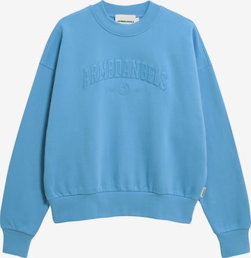 Sweat-shirt ARMEDANGELS en bleu : devant