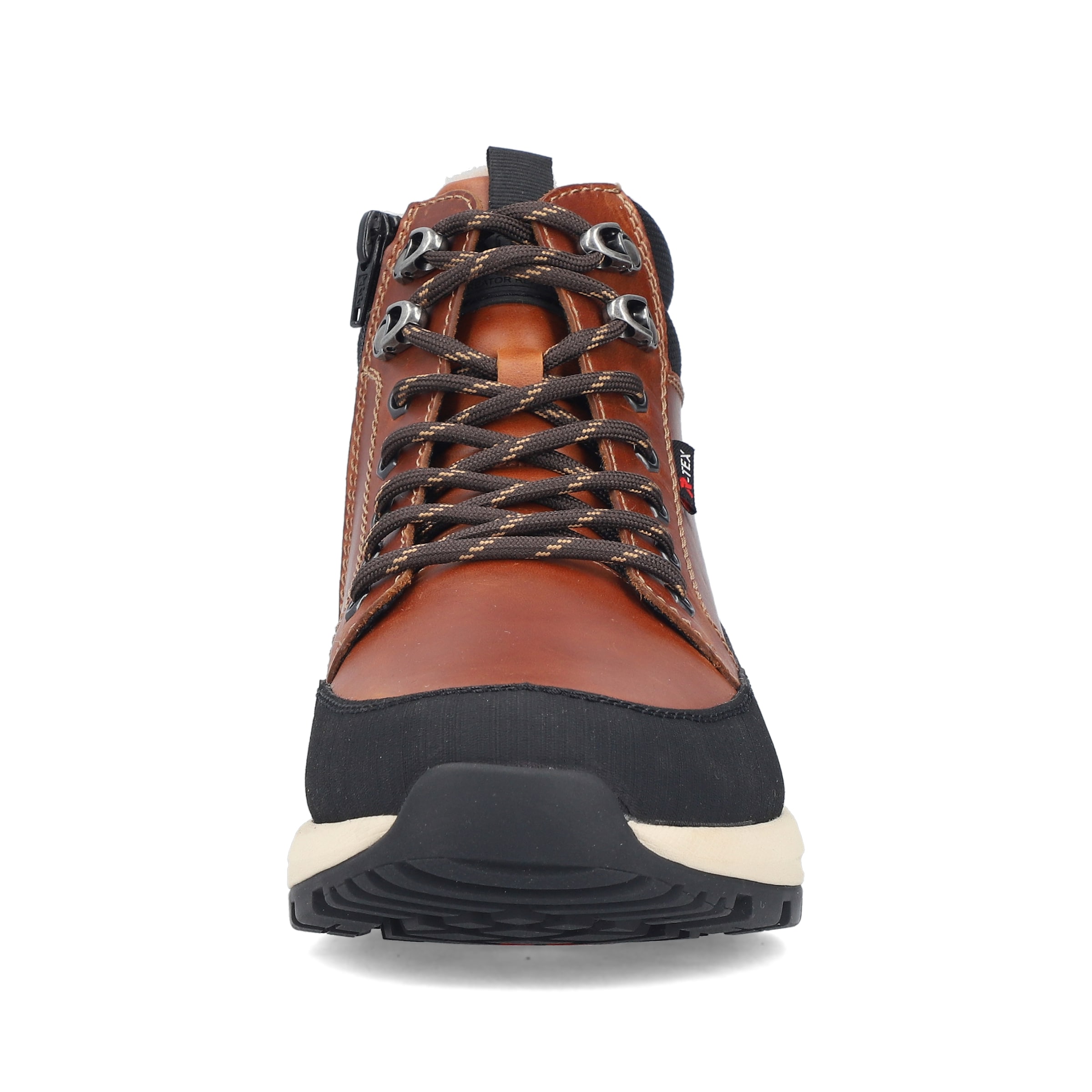 Bottines à lacets Rieker en marron
