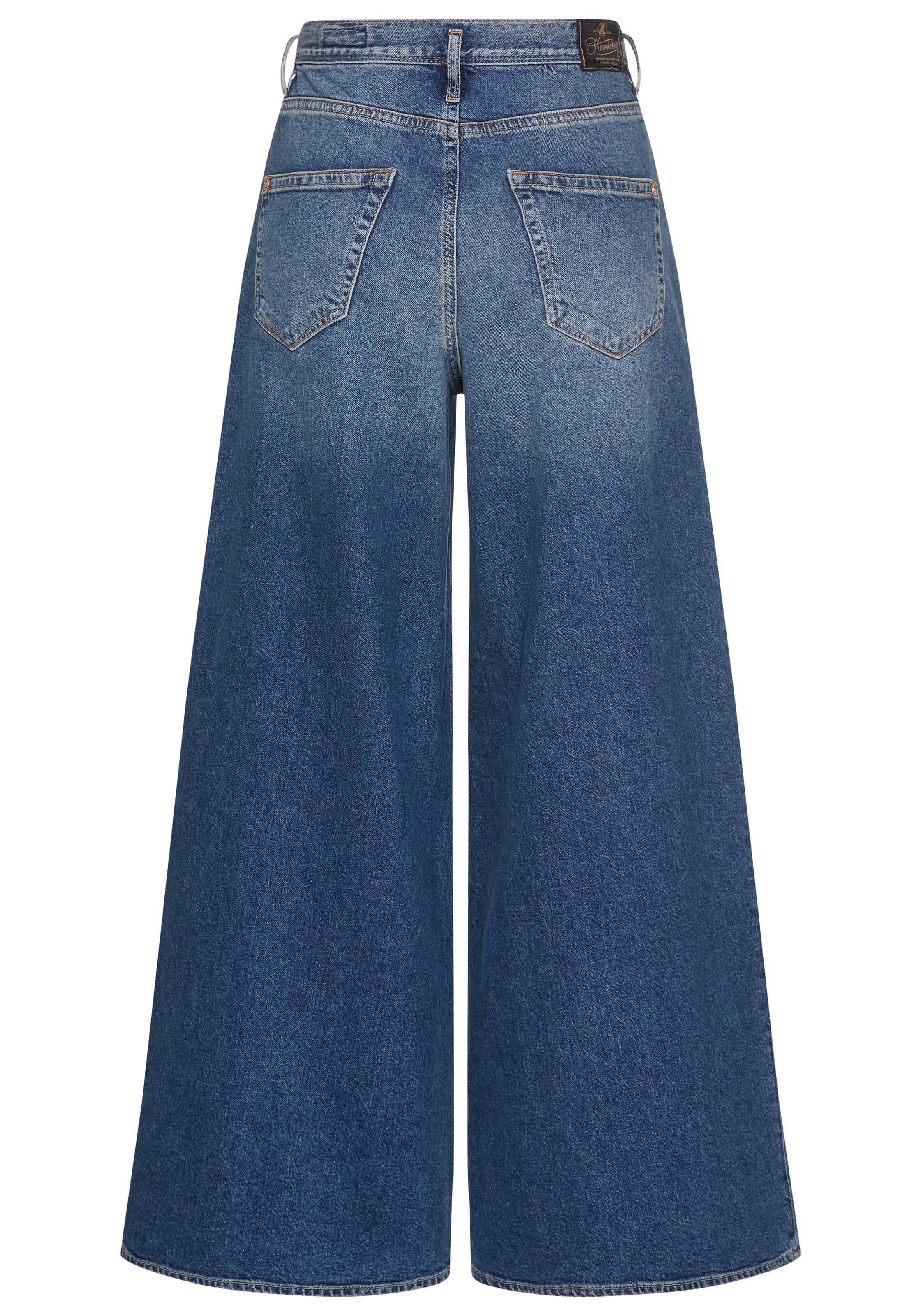 Herrlicher Wide Leg Jeans in Blau
