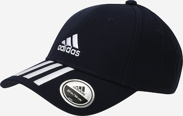 ADIDAS SPORTSWEAR Sportcap 'Baseball 3-Stripes ' in Blau: predná strana