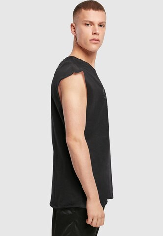 Merchcode Shirt 'Spring -  Yin & Jang Fish' in Black
