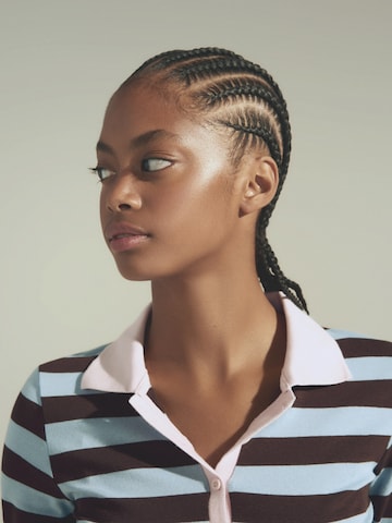 Bershka Shirt in Brown: side