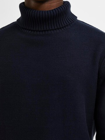 SELECTED HOMME Sweater 'SLHAxel' in Blue