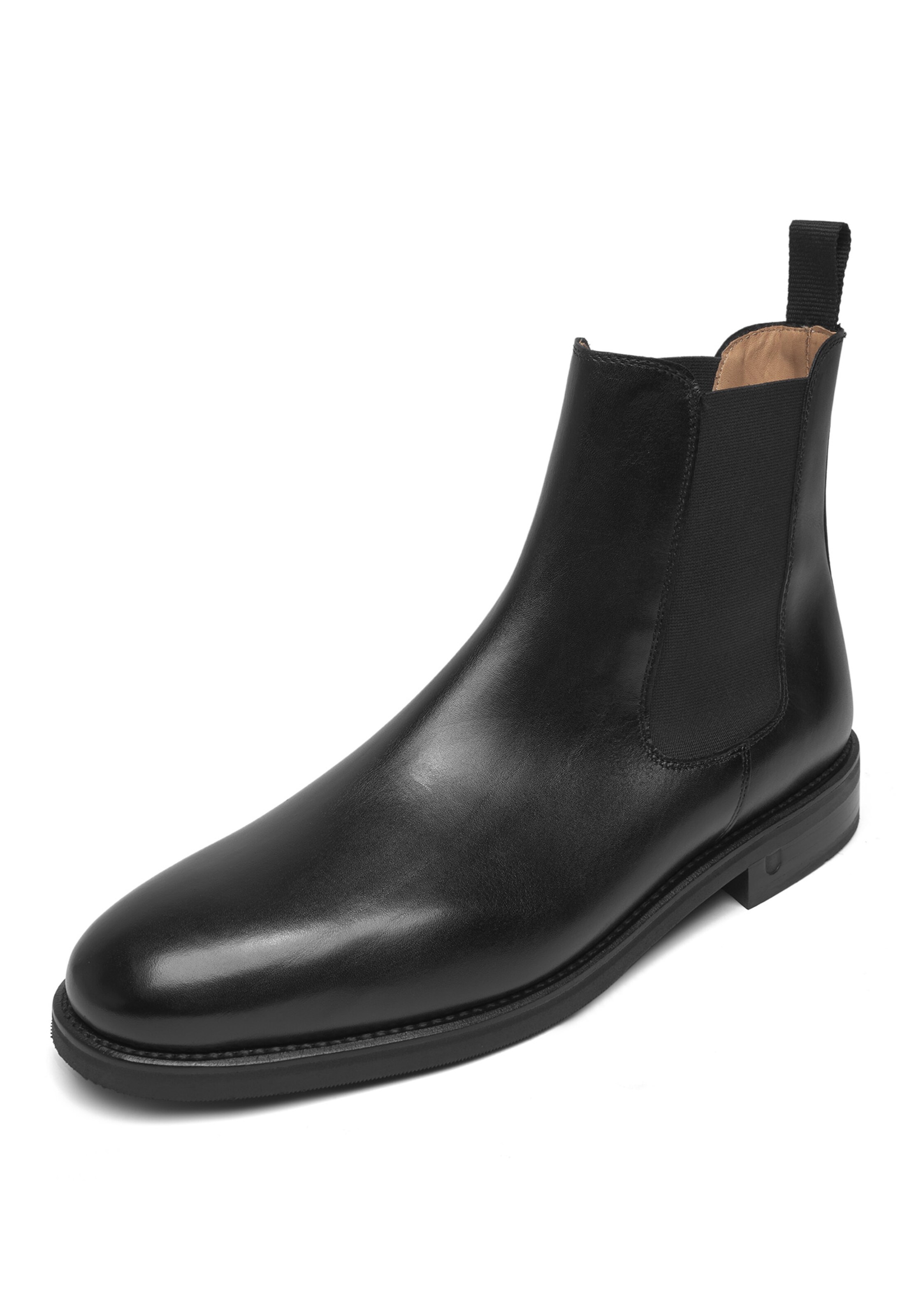 Henry Stevens Chelsea boots 'Winston' in Zwart