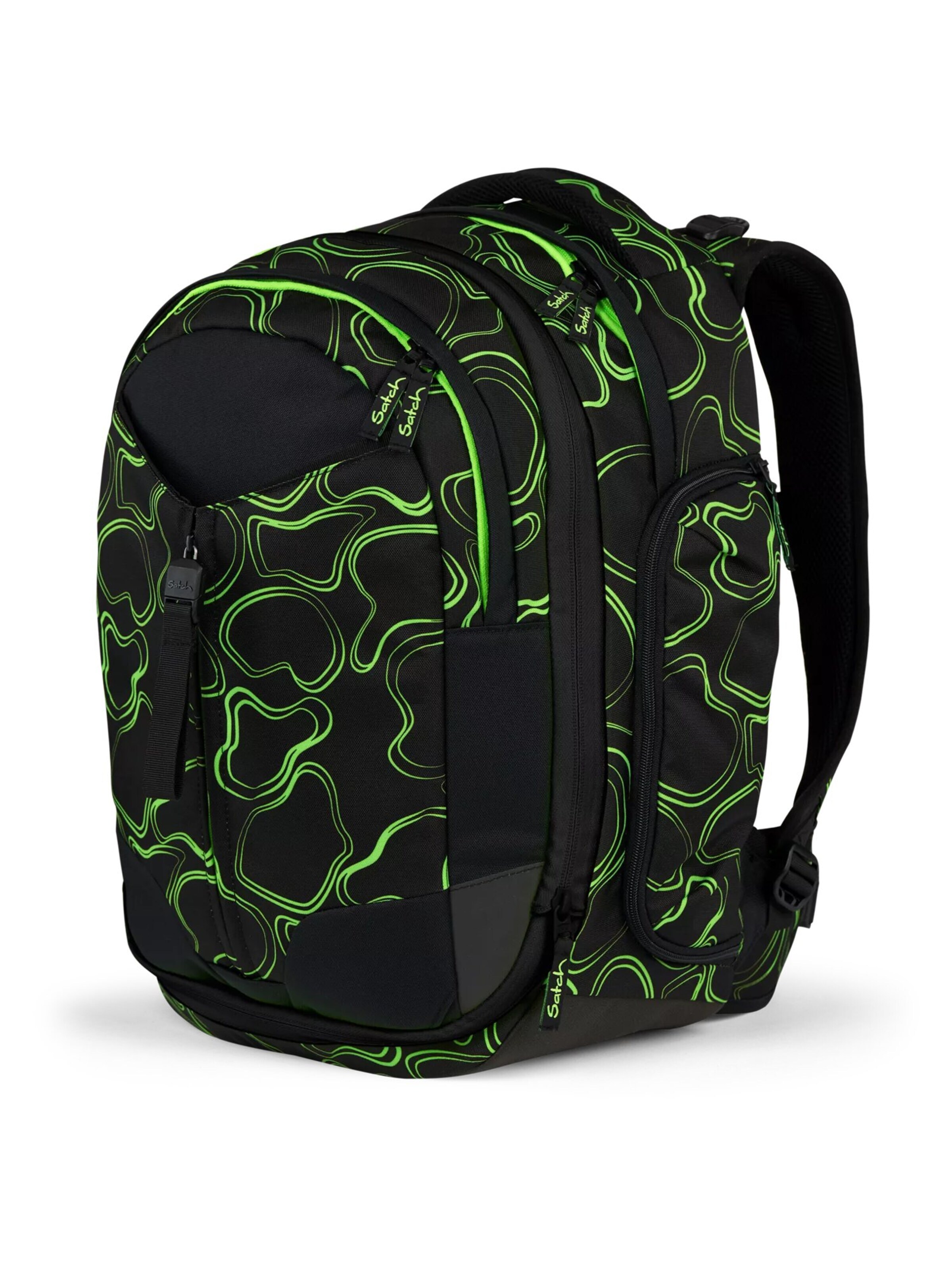 Satch Backpack 'Schulrucksack match' in Green