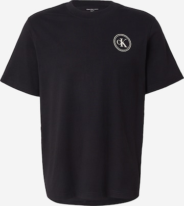 Maglietta '20S' di Calvin Klein Jeans in nero: frontale