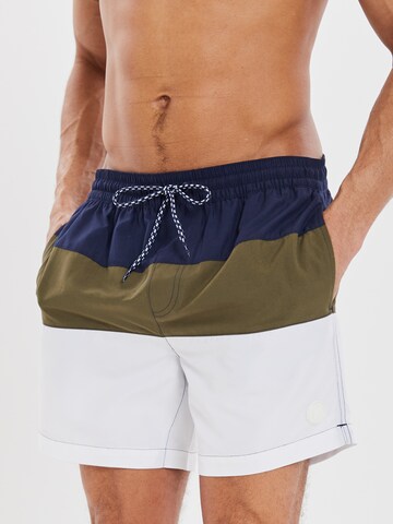 Threadbare Badeshorts 'Tudor' in Blau