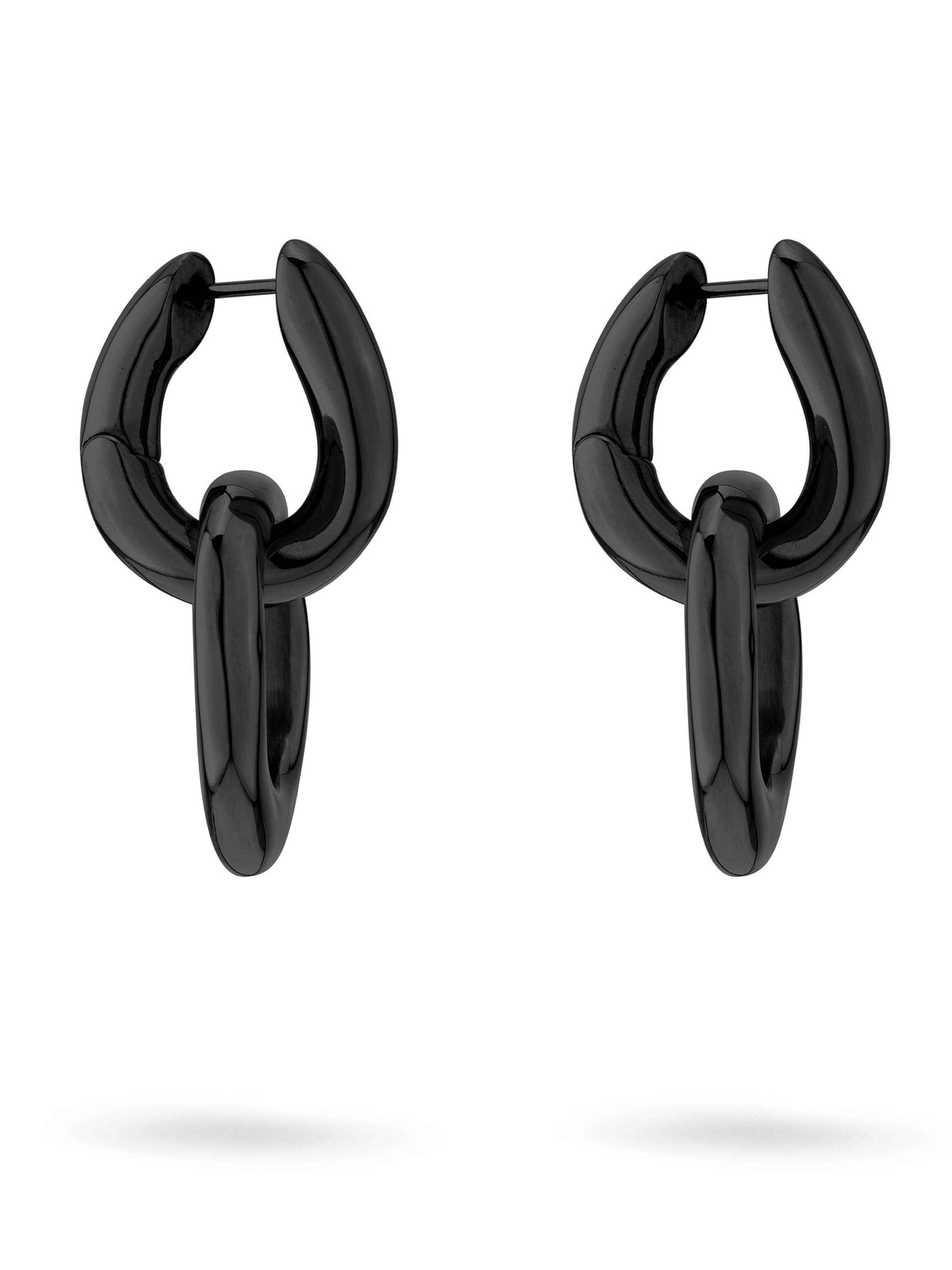Liebeskind Berlin Oorbellen in Zwart: voorkant