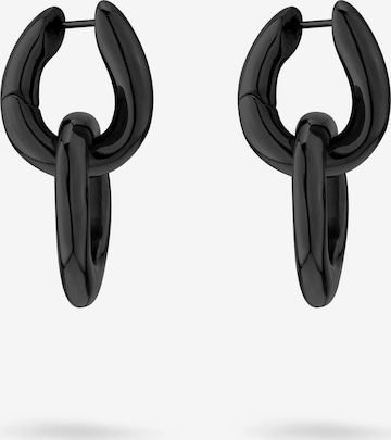Liebeskind Berlin Ohrringe in Schwarz: Vorderseite