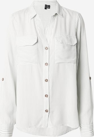 VERO MODABluza 'VMBumpy' - zelena boja: prednji dio