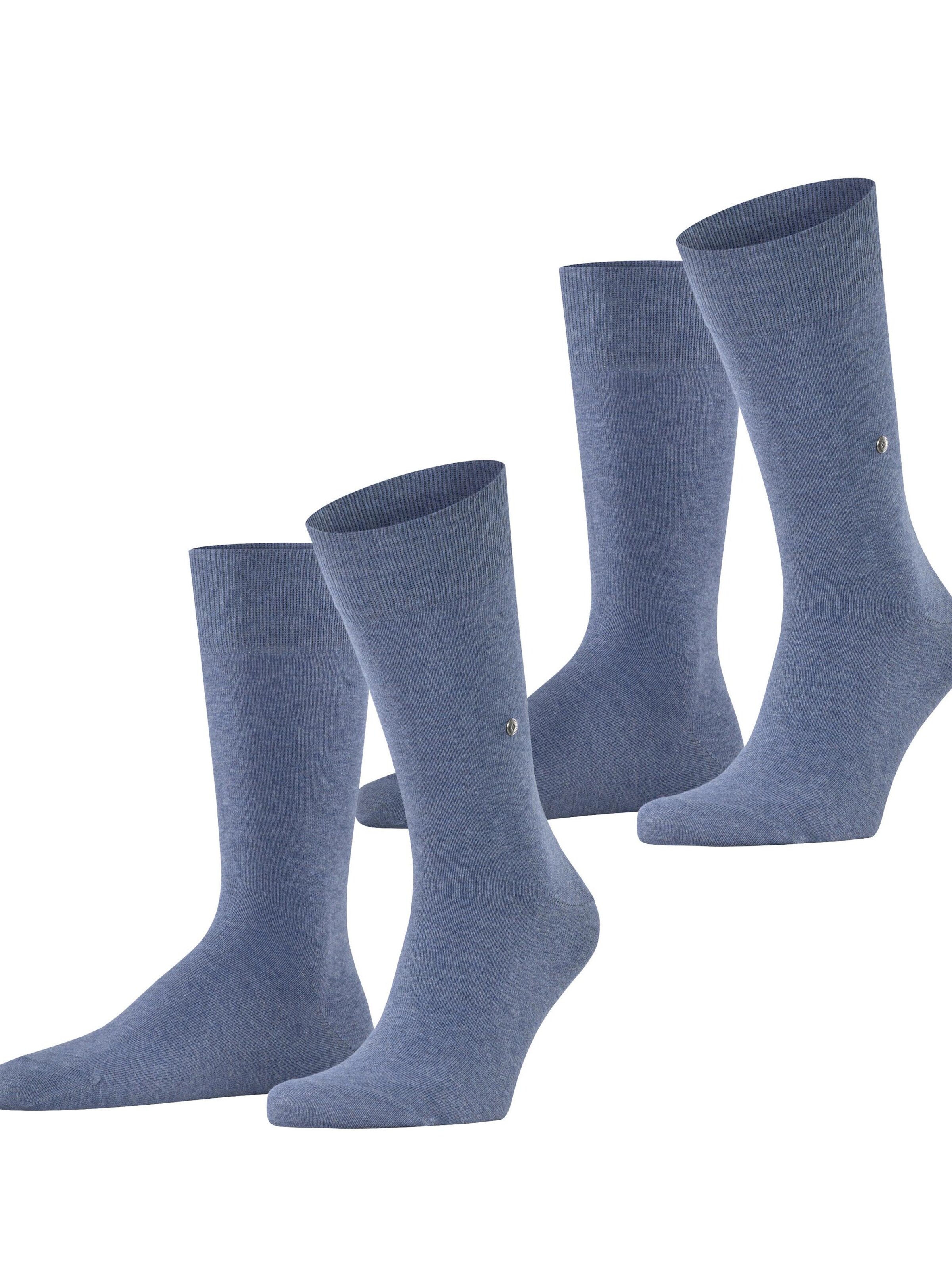 BURLINGTON Socks 'Everyday 2-Pack' in Blue: front
