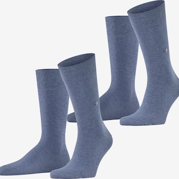 BURLINGTON Socks 'Everyday 2-Pack' in Blue: front