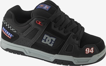 DC Shoes Sneaker low 'DC Shoes Stag' in Schwarz: Vorderseite