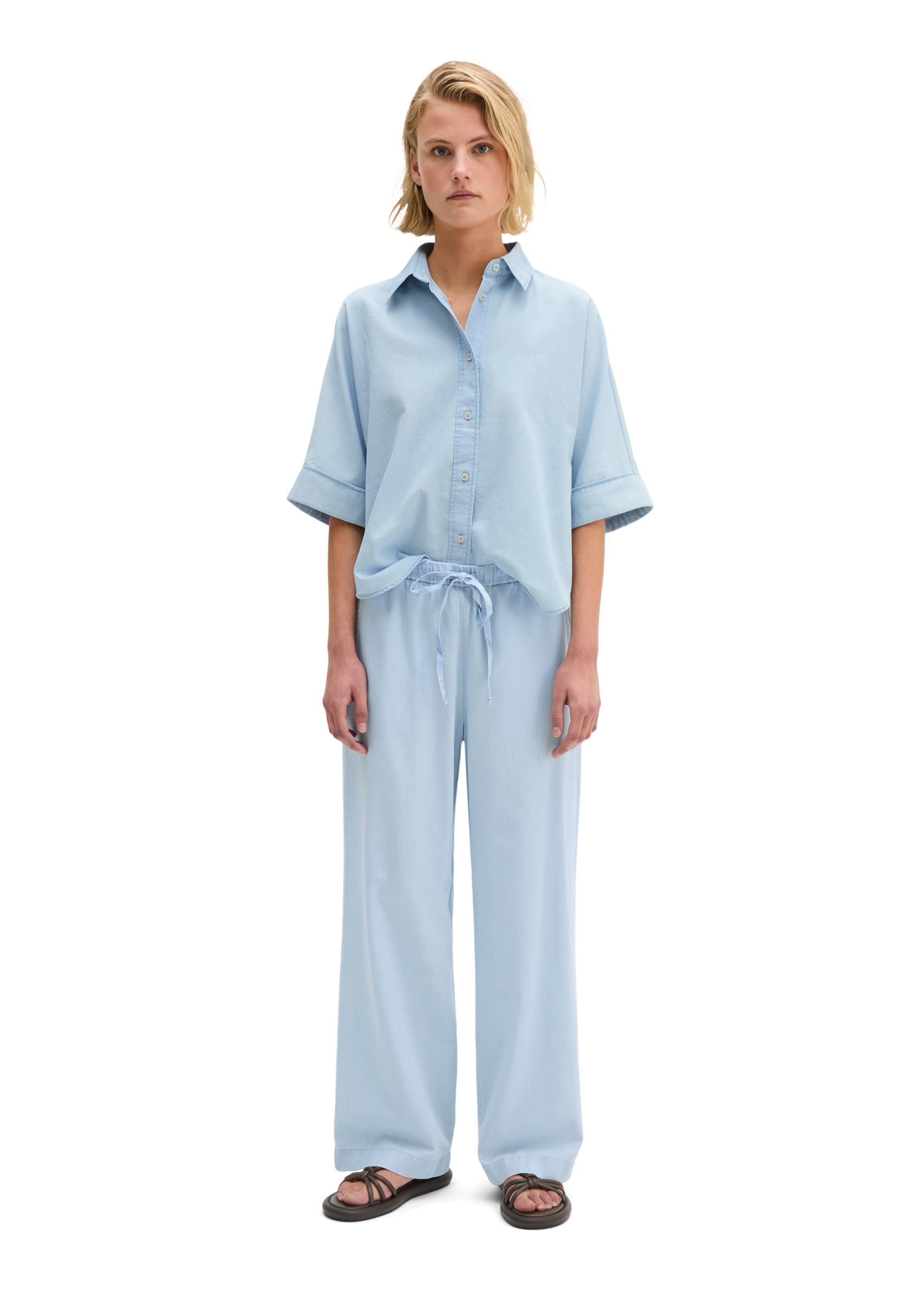 Marc O'Polo Loosefit Jeans in Blauw