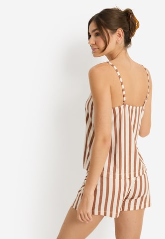 LSCN by LASCANA Шорти в кафяво