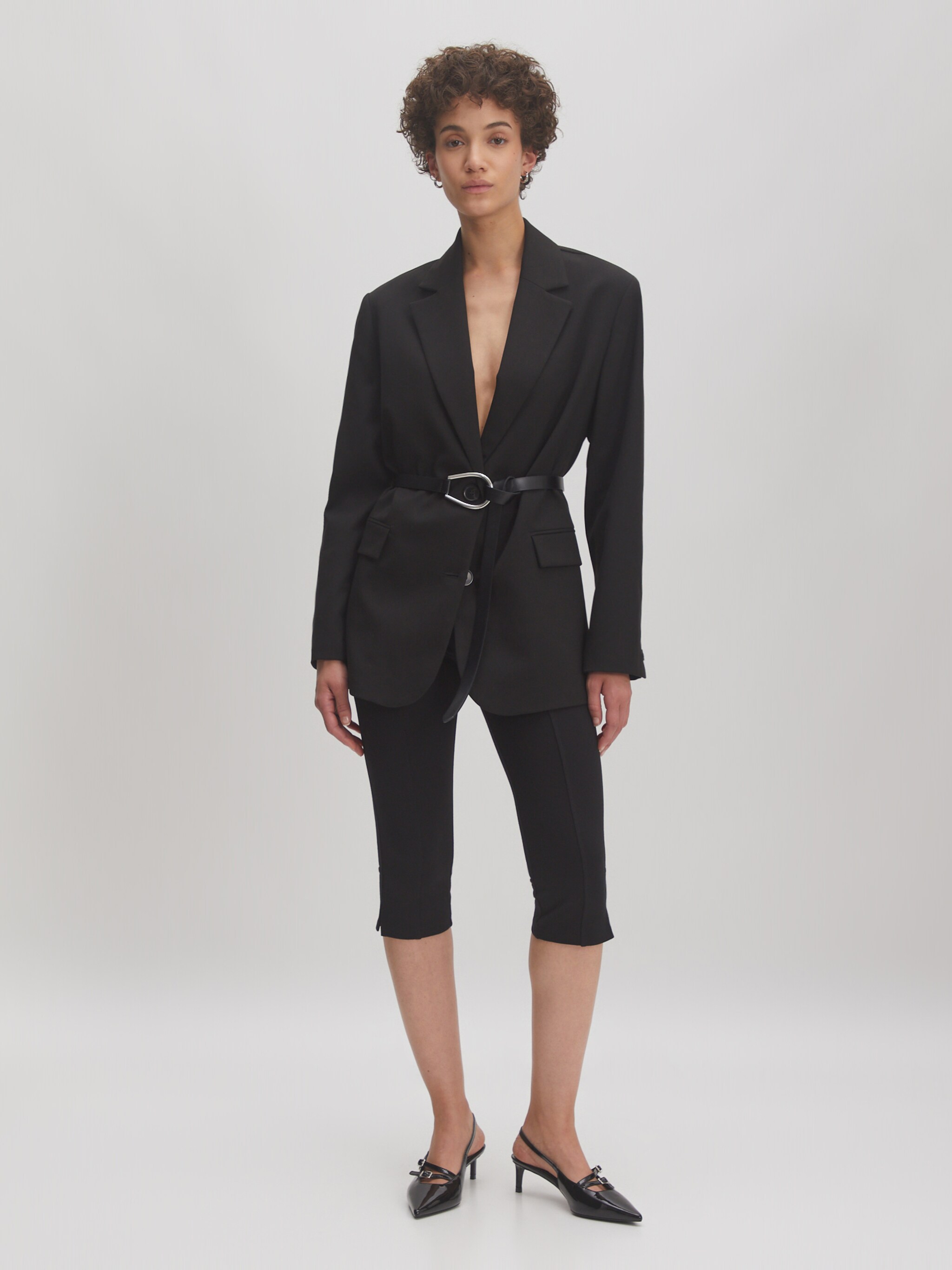 EDITED Producten Broek 'Oyama' Zwart