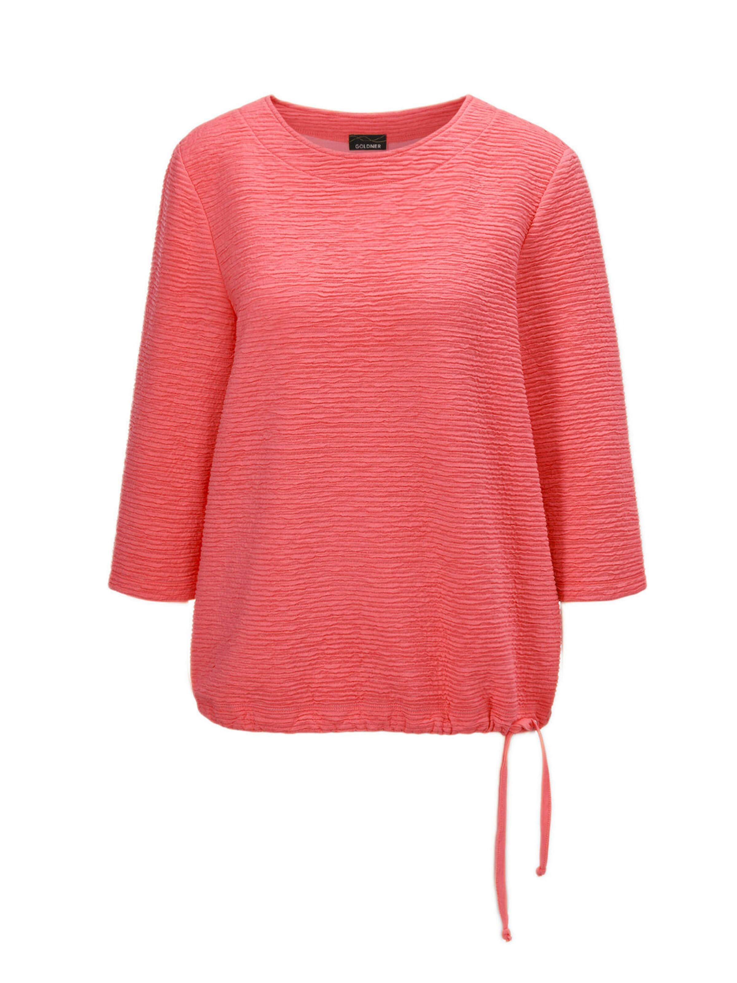 T-shirt Goldner en orange : devant