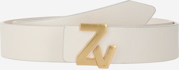 Ceinture Zadig & Voltaire en beige : devant