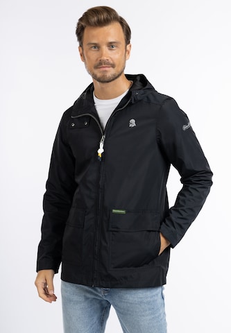 Schmuddelwedda Between-Season Jacket in Black: front