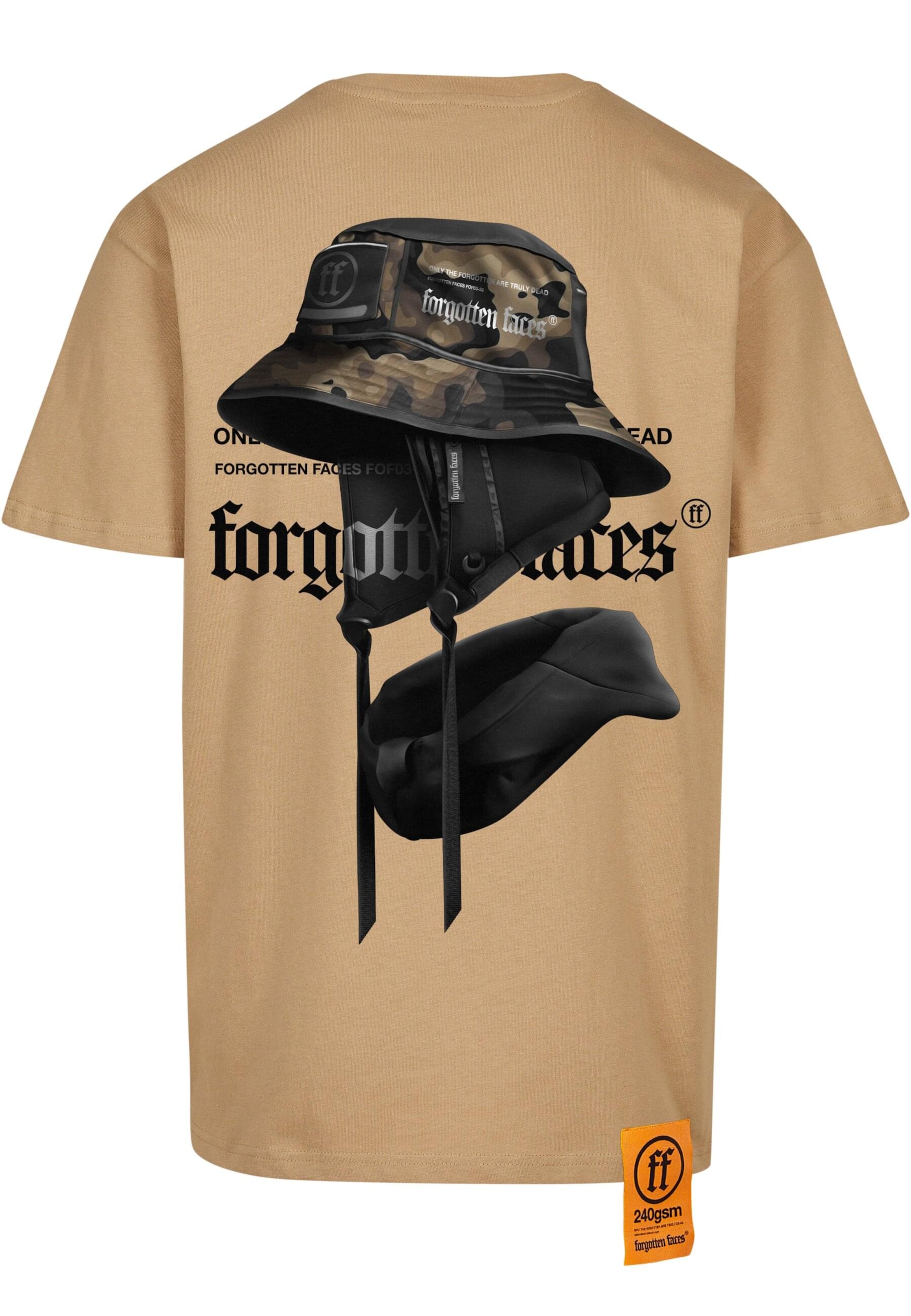 Forgotten Faces Bluser & t-shirts 'Ghost' i beige