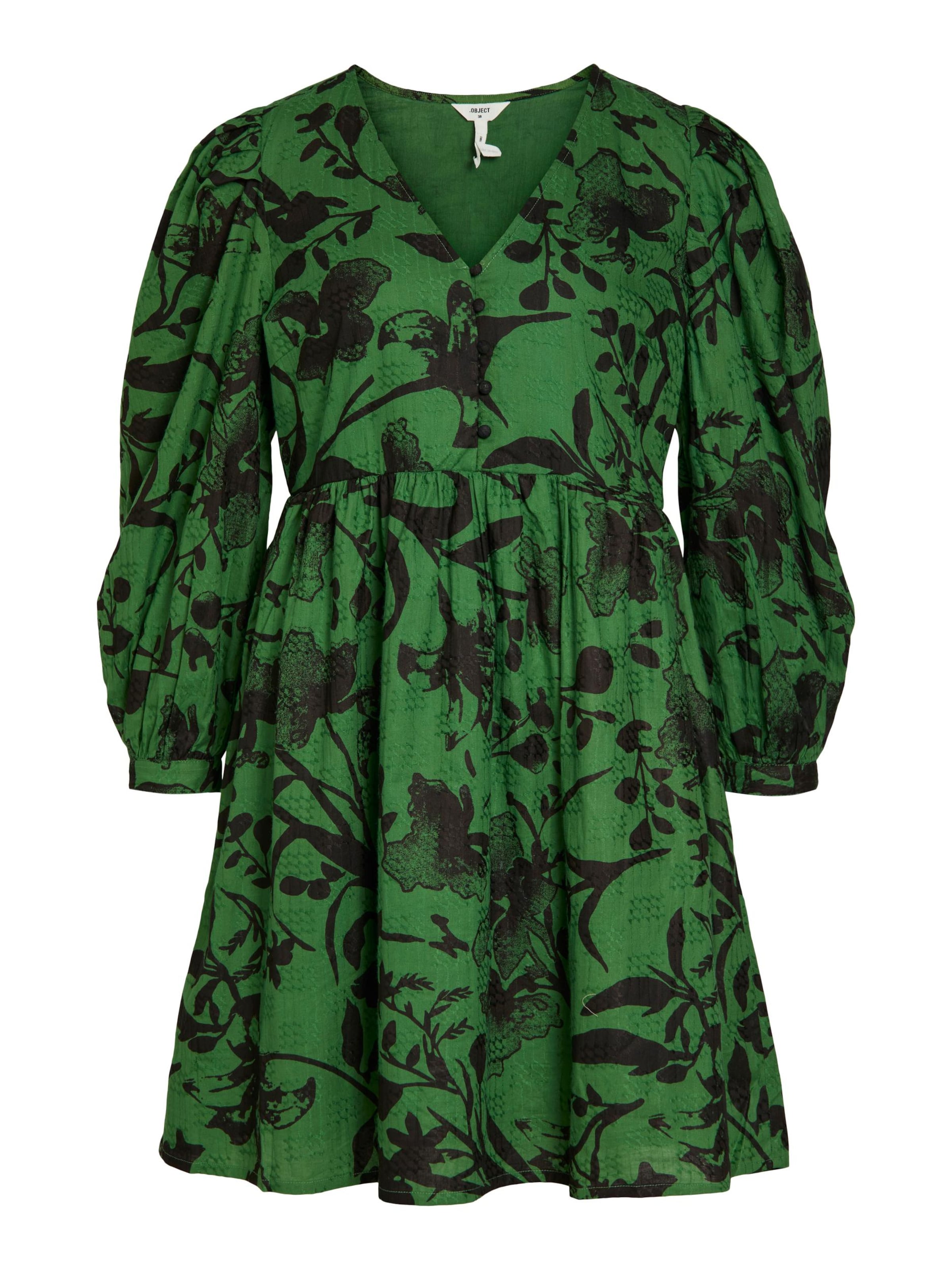 OBJECT Sukienka 'OBJBILLIE' w kolorze zielony: przód