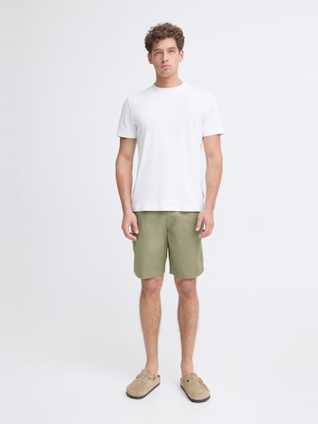 Regular Pantalon chino ' CFSarup Linen Mix ' Casual Friday en vert