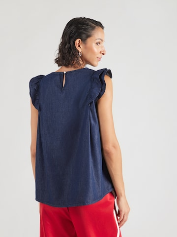 MORE & MORE Blouse in Blauw