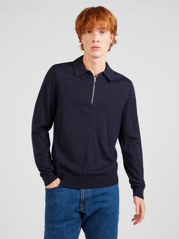 Pullover 'Sergio' di NN07 in blu: frontale