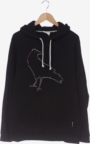 ARMEDANGELS Sweatshirt & Zip-Up Hoodie in XL in Black: front