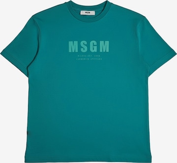 MSGM Shirt 'T-shirt turchese per bambino' in Blau: Vorderseite