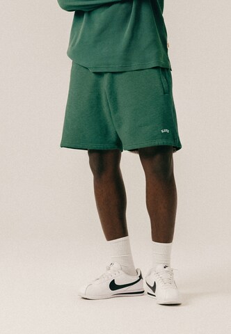 BLKVIS Normální Kalhoty – zelená: přední strana