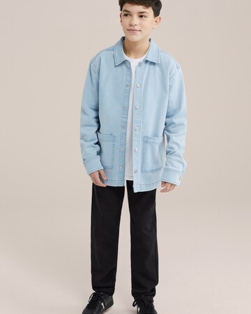 WE Fashion Between-season jacket in Blue